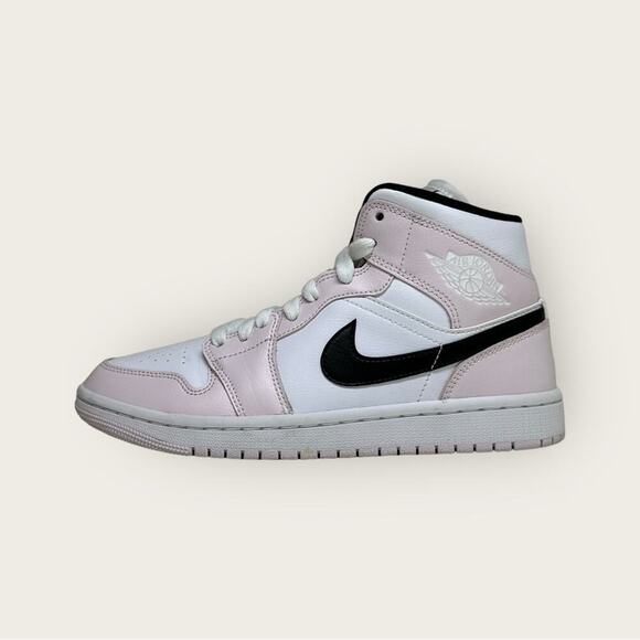 Nike | Jordan 1 Mid | Barely Rose | Women's 7 - Picture 1 of 14